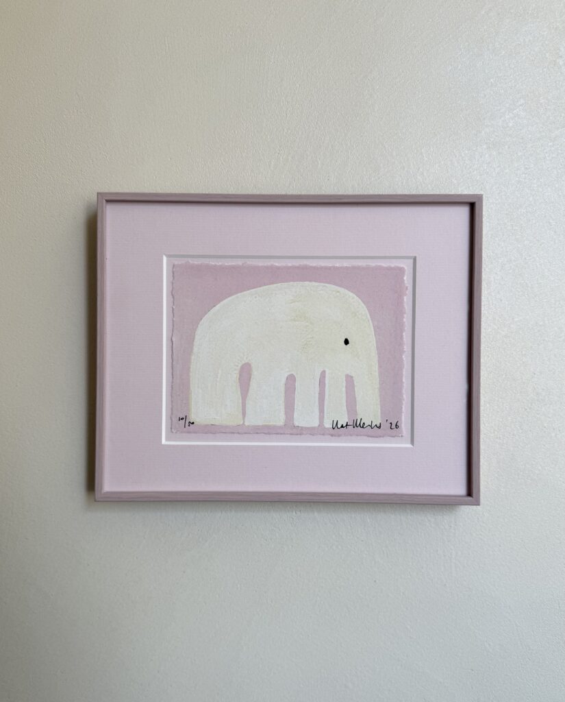 Creamy Pink Elephant